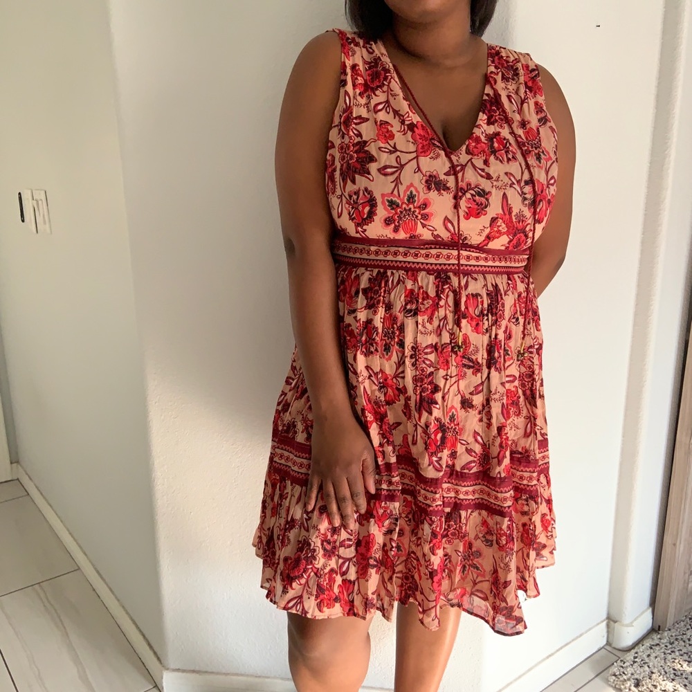 Kate Spade Sleeveless Paisley Blossom Dress